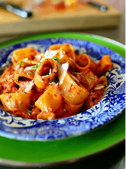 Red Pepper Pasta