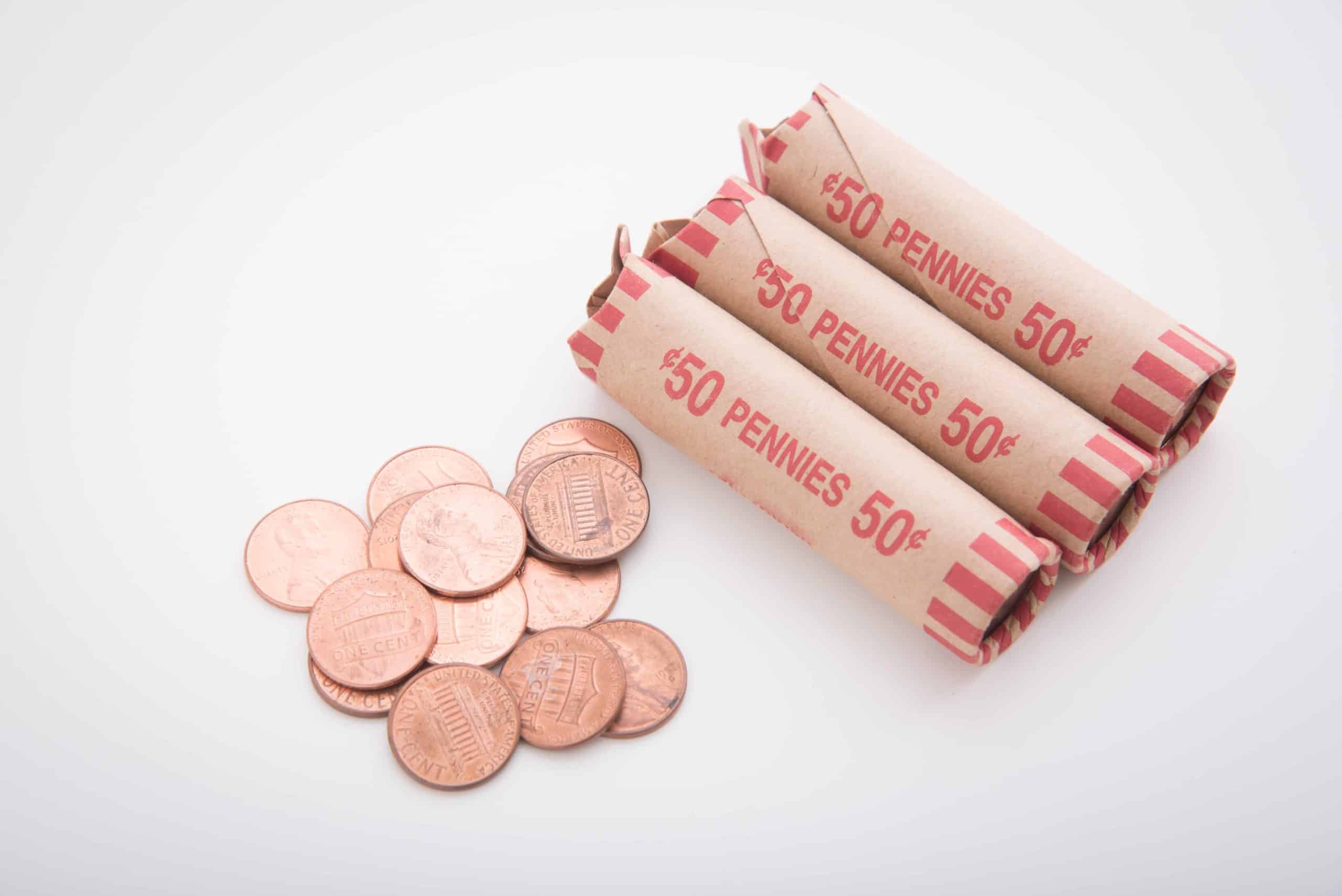 How Pennies in Roll? The Value of - One Frugal Girl