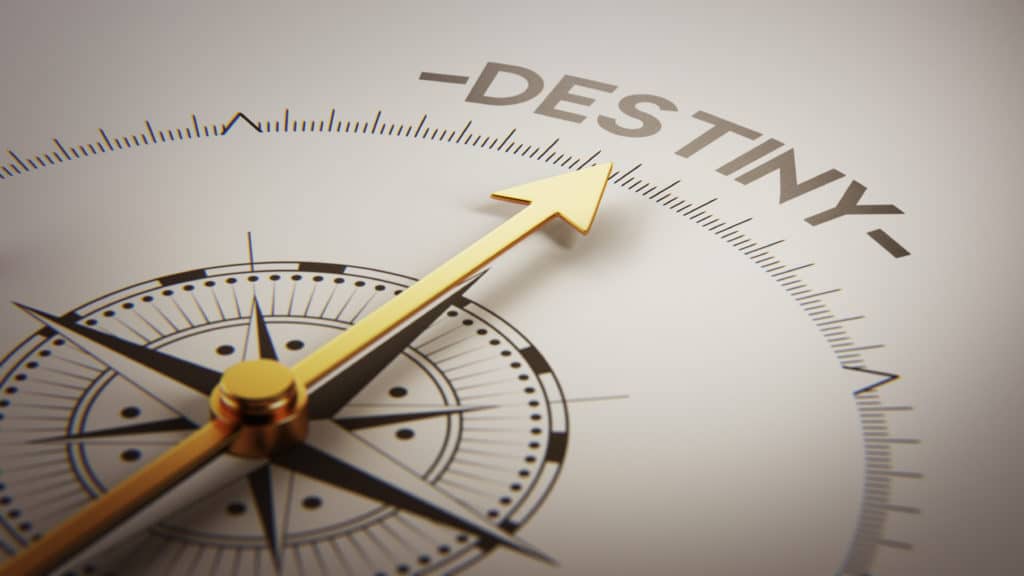 Life plan pointed towards your destiny.